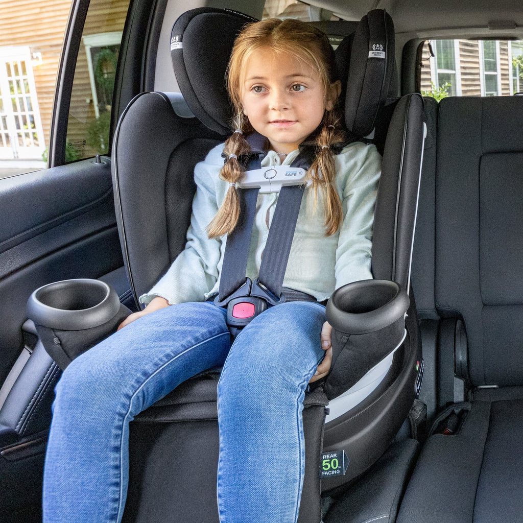 Revolve360 Extend All-in-One Rotational Car Seat - Green & Gentle Fabric