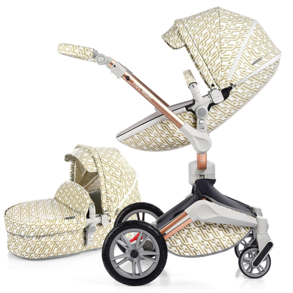 3 In 1 Baby Stroller Two-way Shock Baby Trolley