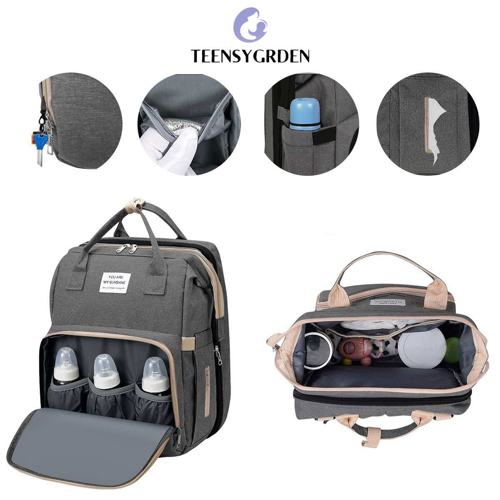 Baby Foldable Nappy Diaper Bag