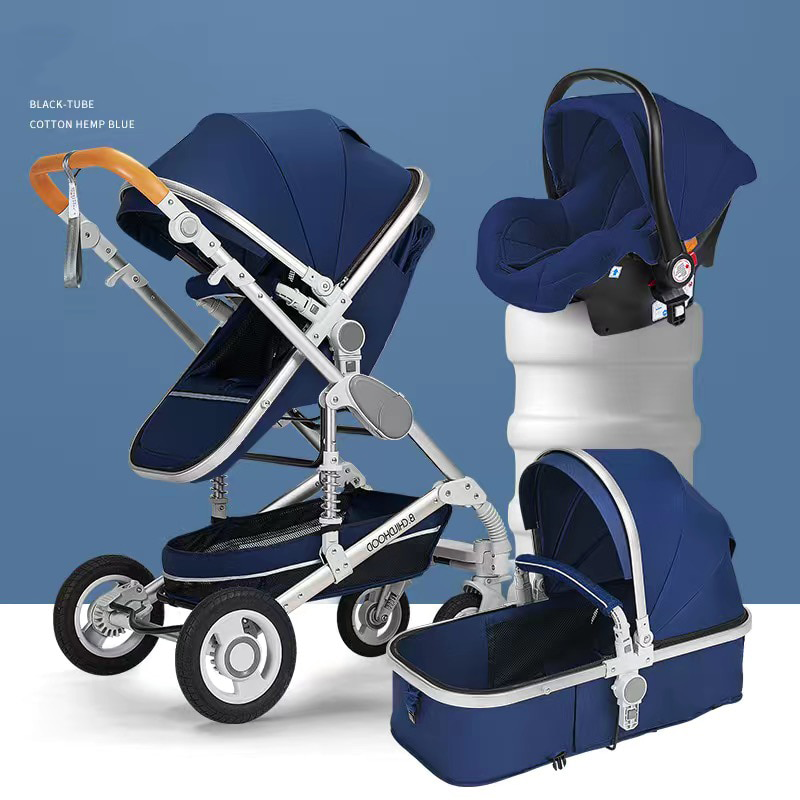Premium 3-in-1 Multifunctional Baby Stroller: Ultimate Comfort & Convenience