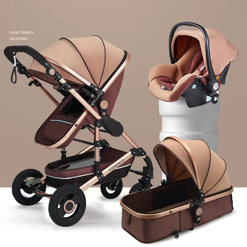 Premium 3-in-1 Multifunctional Baby Stroller: Ultimate Comfort & Convenience
