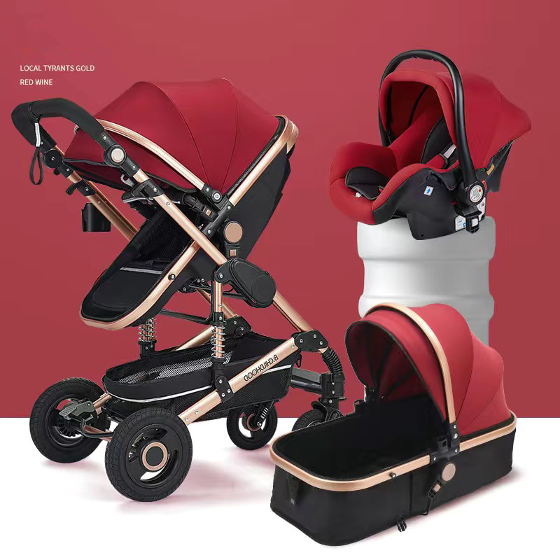 Premium 3-in-1 Multifunctional Baby Stroller: Ultimate Comfort & Convenience